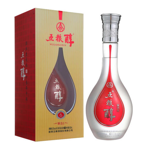 50度五粮醇·臻选6 500ml×6 整箱装 商品图1