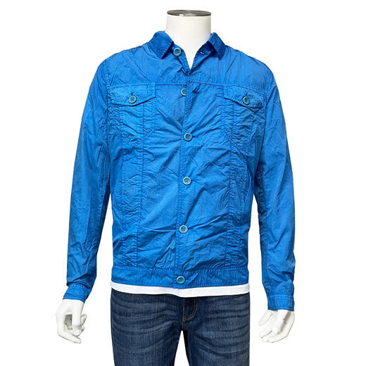 Marco Azzali 亮蓝色夹克 J3608600 商品图0