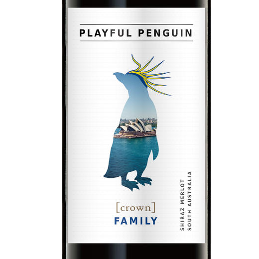 澳大利亚风趣企鹅家族西拉美乐红葡萄酒750ml    2瓶包邮 商品图3