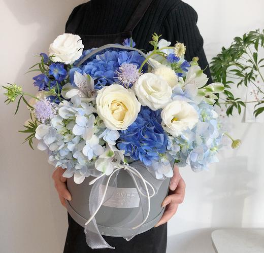 冬季新品 冰雪绣球花桶 商品图1
