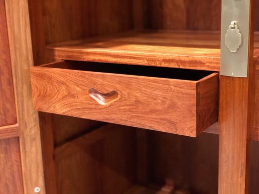 红桥红  家具严选  缅甸花梨（大果紫檀）  【238 素面 顶箱柜 】 商品图3