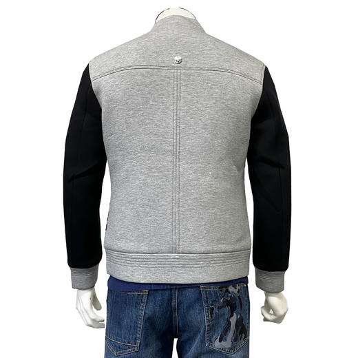 Marco Azzali 灰色空气层夹克 J3801400 商品图1