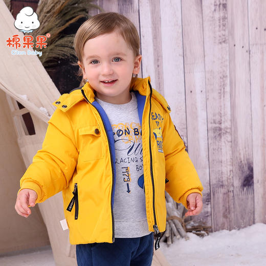 棉果果冬季男童短款棉服M412101818662 商品图0