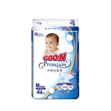 日本大王天使纸尿裤环贴式男女通用尿不湿多尺码箱装超薄透气（箱规起订，拼码备注） 商品图3