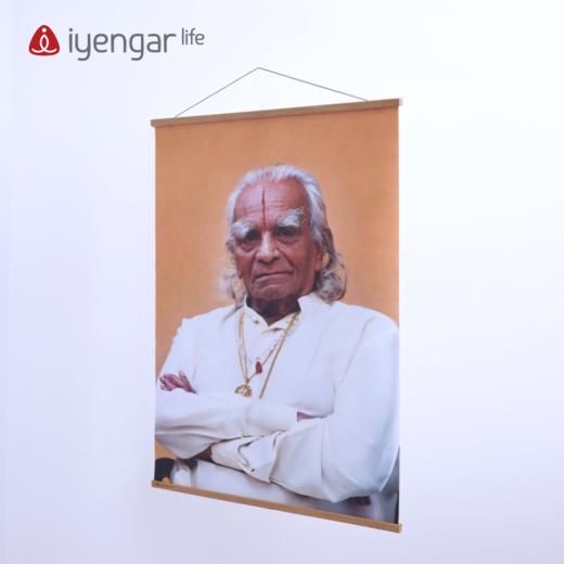 艾扬格 Life 大师款挂轴实木挂画A 商品图1