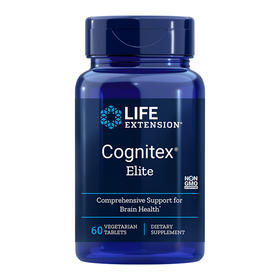 沿寿LIFE EXTENSION Cognitex®Elite（磷脂酰丝氨酸胶囊）60粒