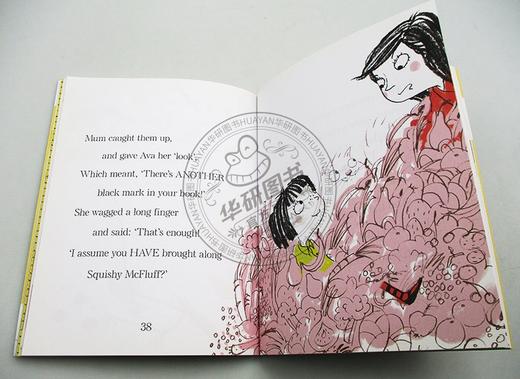 我的假想朋友隐形猫5册套装 英文原版 Squishy McFluff 喜欢点点的奶奶 海滩大救援 神秘圣诞老人 英文版进口儿童英语桥梁章节书 商品图3