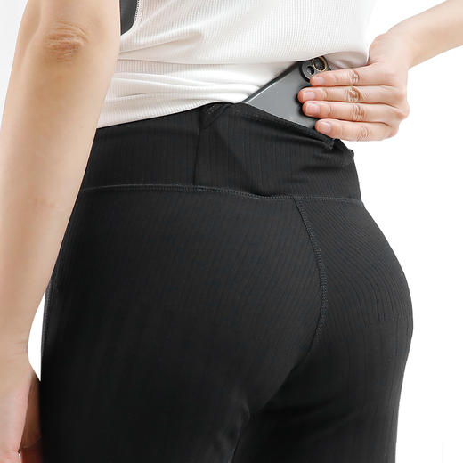 【特价商品部分可能有小瑕疵不影响穿着】优极UG 条纹紧身七分裤 商品图4