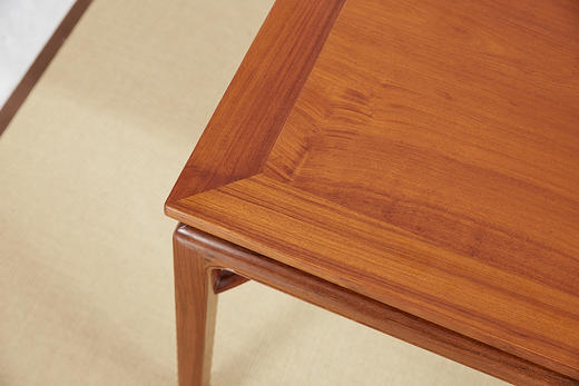 红桥红  家具严选  缅甸花梨（大果紫檀）  【158 马蹄腿霸王枨 方餐桌 七件套】 商品图6