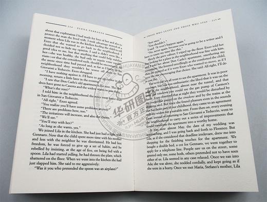 那不勒斯三部曲 英文原版小说 Neapolitan Quartet Book 1-3 我的天才女友 新名字的故事 离开的留下的 埃莱娜费兰特 英文版英语书 商品图3