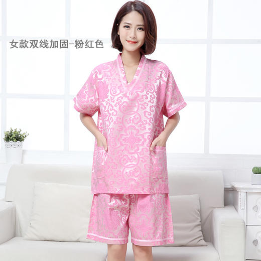 男女汗蒸服加厚棉质足浴足疗桑拿服按摩理疗浴服艾灸熏蒸情侣套装 商品图2