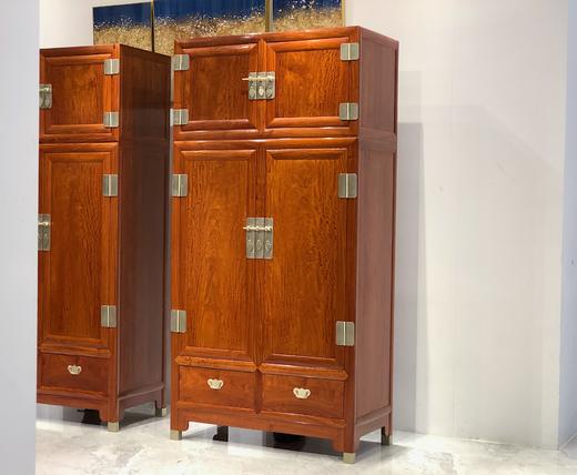 红桥红  家具严选  缅甸花梨（大果紫檀）  【238 素面 顶箱柜 】 商品图9