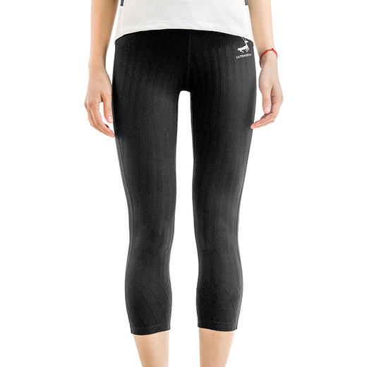 【特价商品部分可能有小瑕疵不影响穿着】优极UG 条纹紧身七分裤 商品图2