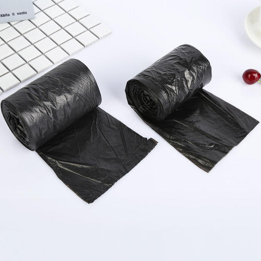 点断式平口垃圾袋 家用商店酒店宾馆一次性垃圾袋 商品图2