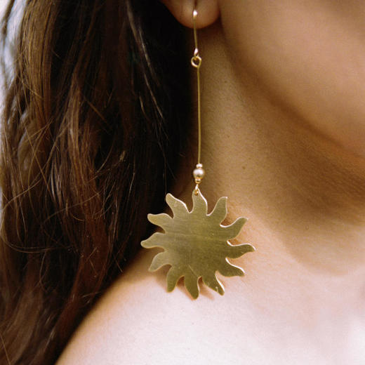 OKRA | Sacred Duo (small) Earrings TE2 [不对称耳环] 商品图3