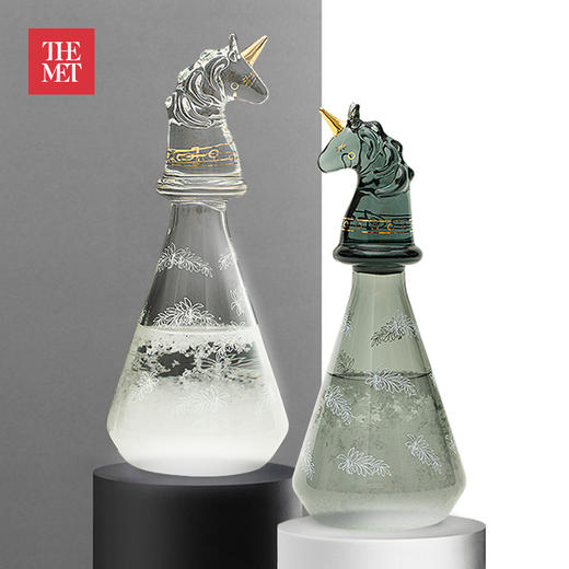 大都会艺术博物馆 独角兽系列 风暴瓶天气预报瓶女友创意摆件圣诞节 商品图0