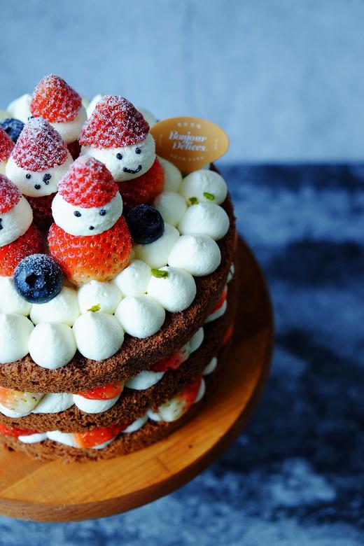 草莓雪人蛋糕 商品图2