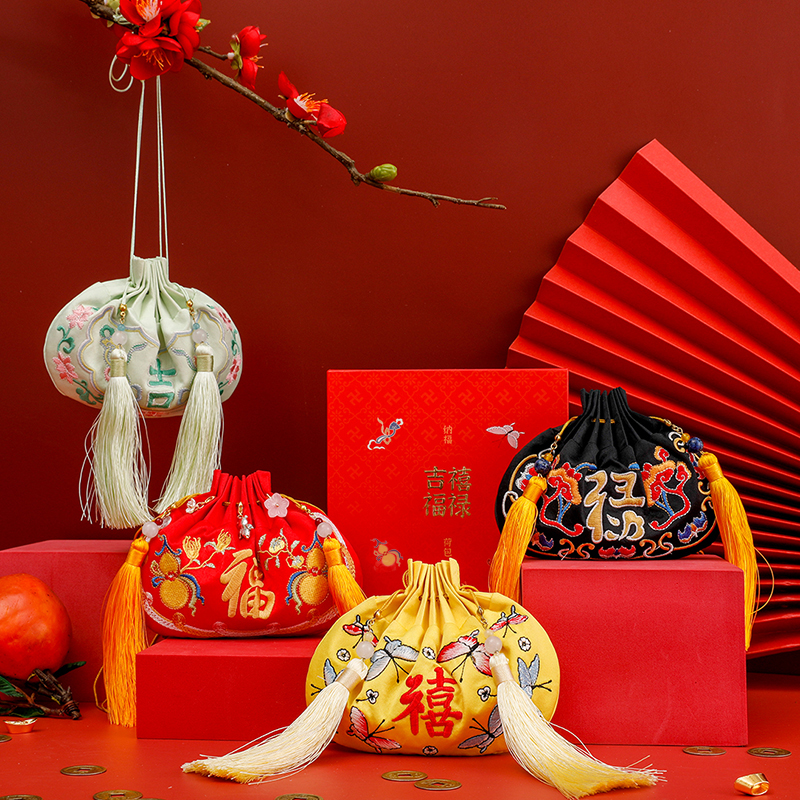 【宫里荷包】禧禄吉福系列荷包 四款可选