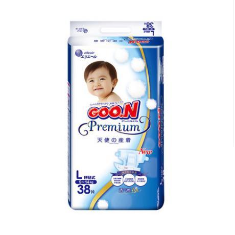 日本大王天使纸尿裤环贴式男女通用尿不湿多尺码箱装超薄透气（箱规起订，拼码备注） 商品图4