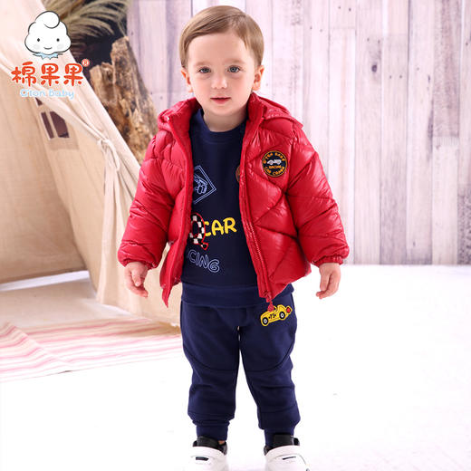 棉果果冬季男童短款羽绒服M412102918665 商品图6