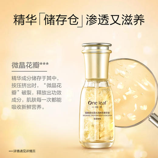 薇娅推荐 一叶子烟酰胺光感水润熬夜精华液60ml 商品图2