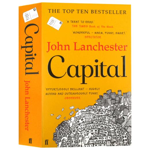 约翰兰彻斯特 资本论 英文原版小说 Capital 英国文学小说 政治金融危机 John Lanchest 英文版 进口原版英语书籍 商品图3