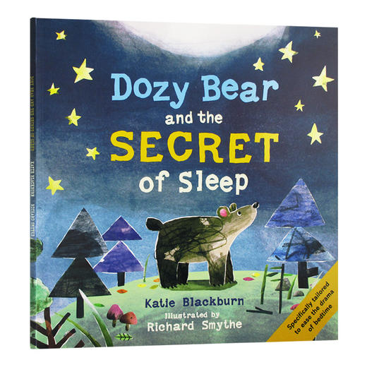 困熊和睡觉的秘诀 英文原版绘本 Dozy Bear and the Secret of Sleep 英文版儿童晚安故事书 进口原版英语书籍 商品图0