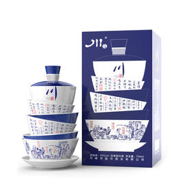 52度川牌盖碗酒500ML