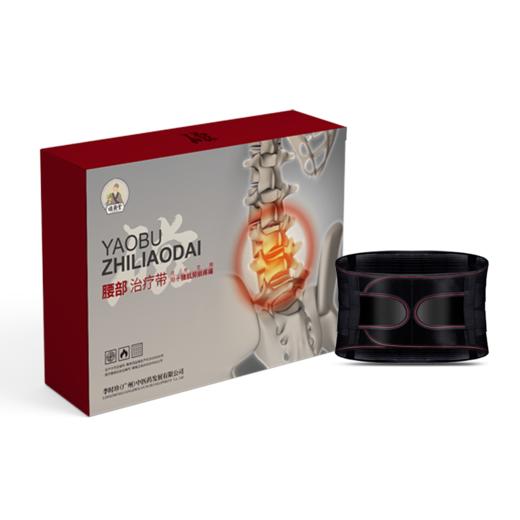 腰部治疗带，治疗腰肌劳损、疼痛，8小时持续热疗+磁疗，恢复腰椎自然曲线 商品图0