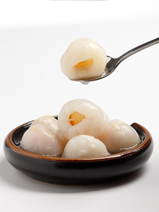 糖水荔枝罐头 日盛食品糖水荔枝罐头850g荔枝果肉荔枝酱荔枝粒 商品图3