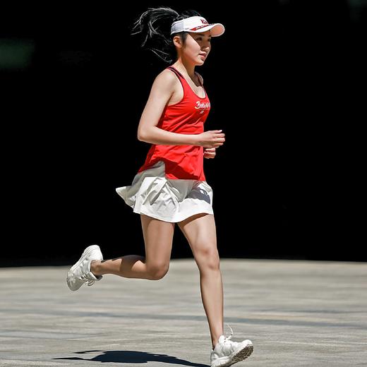身体智慧 BODYWIT 女款 飞天 二合一透气高腰百褶运动短裙 商品图3