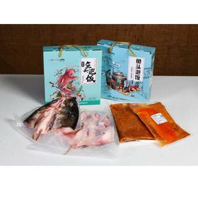 鲜香鱼头泡饭（鱼头750g±50g＋酱料650g）