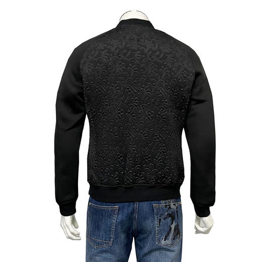 Marco Azzali 黑色空气层夹克J3702200 商品图1