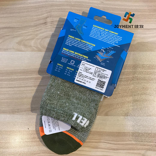 DexShell 戴适 男女 短筒 防水透湿夹层山地越野袜 商品图5