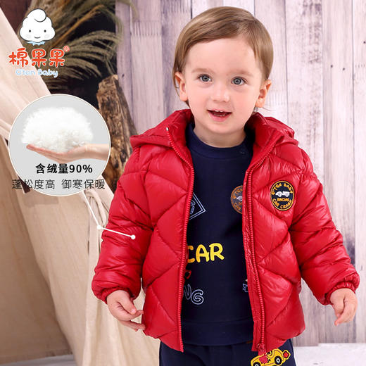 棉果果冬季男童短款羽绒服M412102918665 商品图5