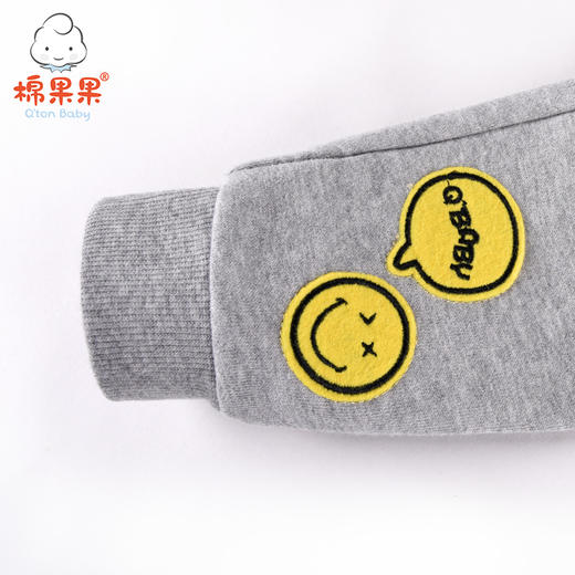 棉果果冬季女童大毛圈抓绒长裤M422200218685 商品图1