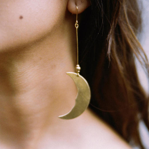 OKRA | Sacred Duo (small) Earrings TE2 [不对称耳环] 商品图2