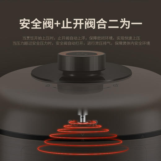 苏泊尔（509479）(SUPOR) 电压力锅 SY-50FC02 家用 5L大容量 3-6人 双胆 底盘加热 保温预约功能电饭锅电饭煲 商品图1