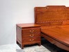 红桥红  家具严选  缅甸花梨（大果紫檀）  【150 如意素面大脚高低床】 商品缩略图3