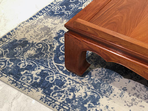 红桥红  家具严选  缅甸花梨（大果紫檀）  【150 如意素面大脚高低床】 商品图9