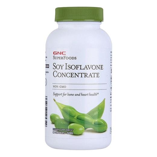 【香港直邮】美国健安喜GNC浓缩大豆异黄酮胶囊90粒 平衡更年期 商品图0
