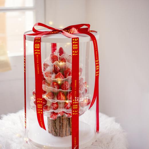 《草莓树》-草莓花盒 商品图0