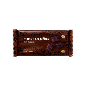 IKEA 宜家 CHOKLAD MÖRK 黑巧克力, UTZ认证 100g