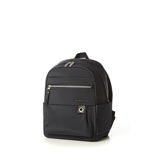 新秀丽双肩包女 藕粉灰优雅通勤背包 HP1 商品图2