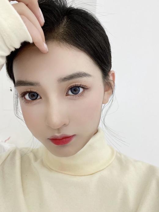 Doragina·年抛  梨梨灰 14.0  奶里奶气蓝灰色！韩产0-1000度<一副两片> 商品图2