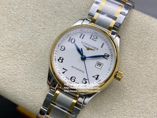 稀缺款 NOOB浪琴 女表 名匠系列 难得女款高端机 瑞士进口ETA-2671机芯 尺寸29mm 商品图5