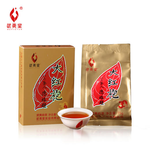 【新品上市，活动尝鲜】武夷星 八三茶人光辉三十周年纪念版大红袍90克（15g X 6小盒）礼盒装） 商品图7