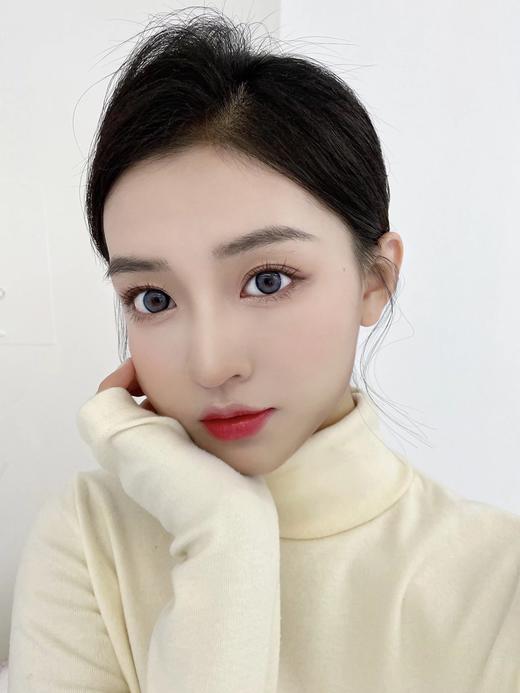 Doragina·年抛  梨梨灰 14.0  奶里奶气蓝灰色！韩产0-1000度<一副两片> 商品图3