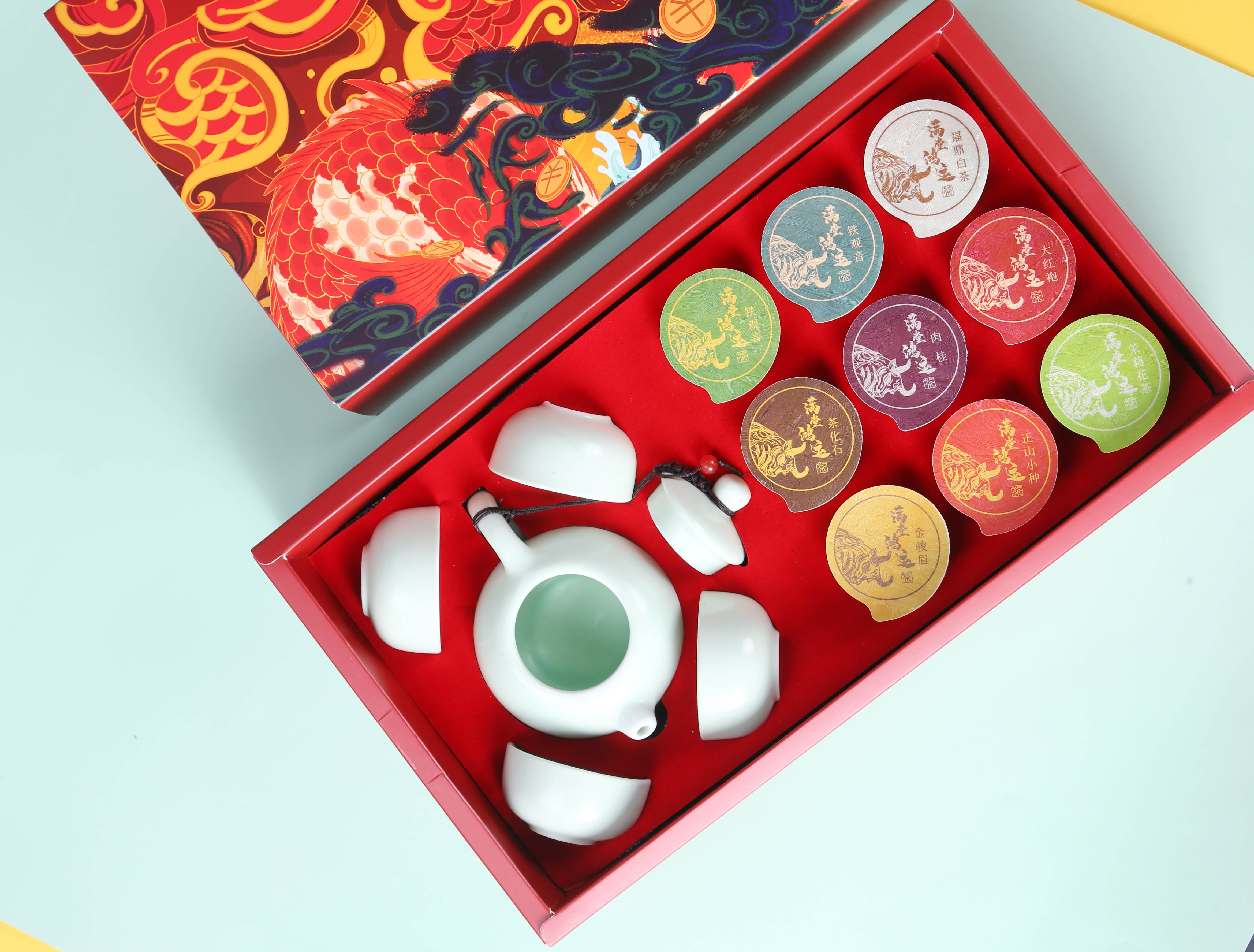 9款茶果茶具礼盒
