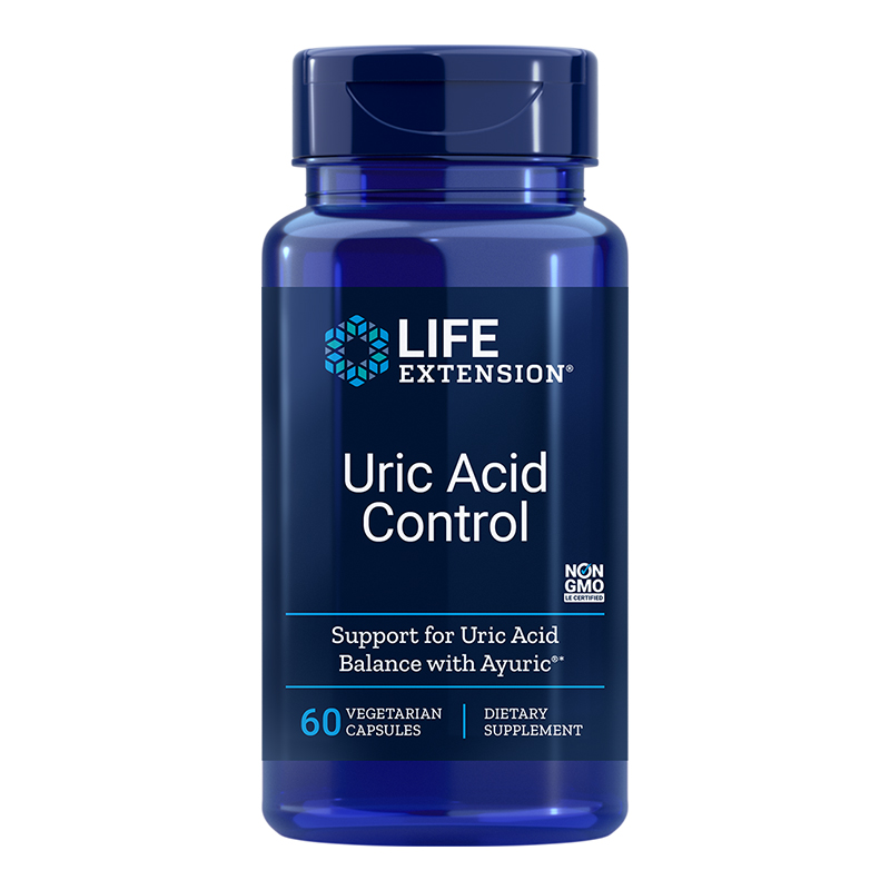 沿寿LIFE EXTENSION UricAcidControl 60粒